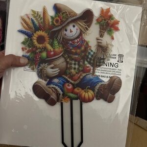 NEW Scarecrow Pixie Fairy Dragon Cat Unicorn Demon Yard Garden Stake Waterproof